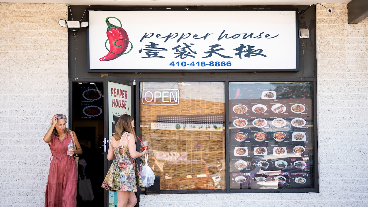 Pepper House’s Ellicott City storefront, from The Banner
