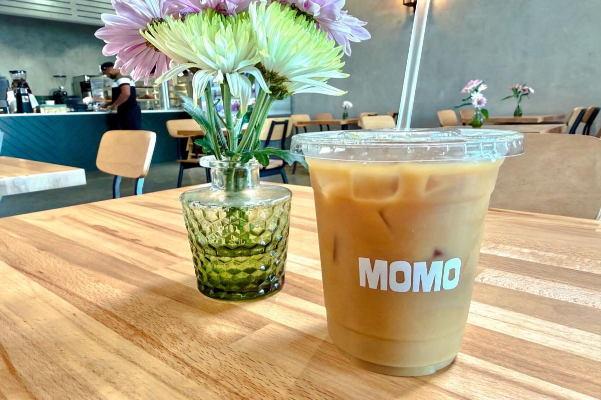 Iced coffee at Momo Coffee House on Nolensville Pike